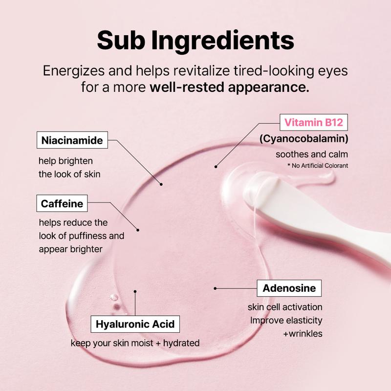 NatureSilk™ Peptide Pink Korean Hydrogel Eye Patches