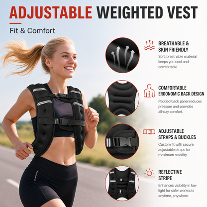 LUMI™ Adjustable Weighted Tactical Vest