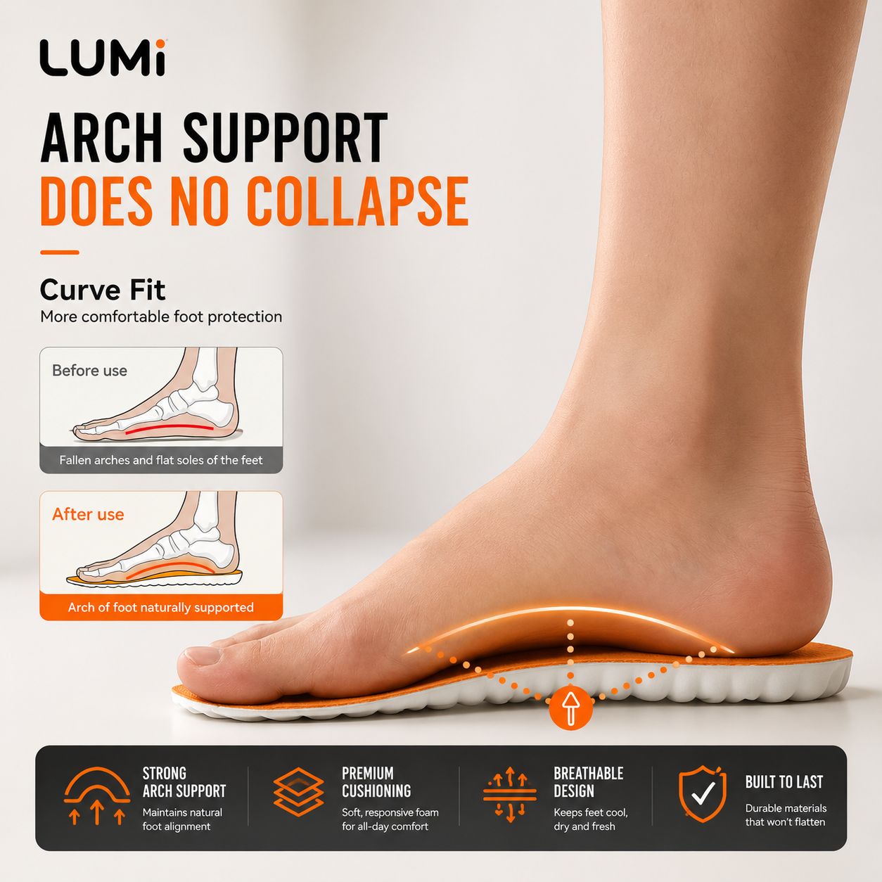 LUMi™ Cloud Massage Insoles