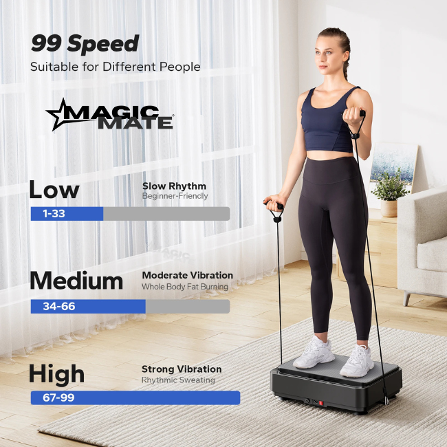 MagicMate™ SL Pro Full Body Vibration Plate