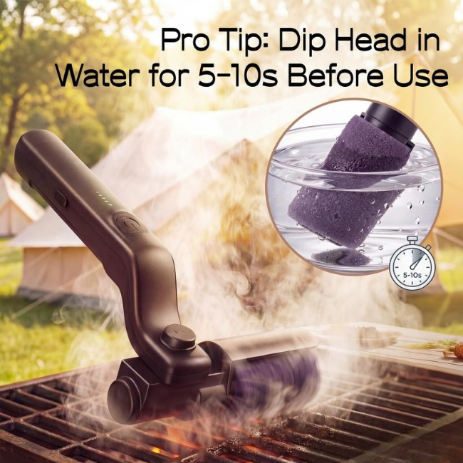 SwiftJet™ Electric Grill Brush Kit