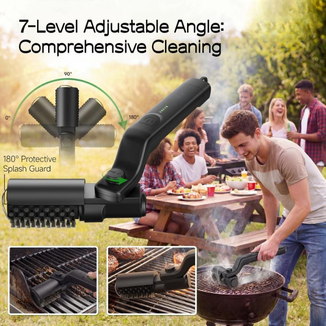 SwiftJet™ Electric Grill Brush Kit