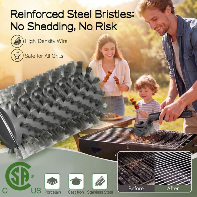SwiftJet™ Electric Grill Brush Kit