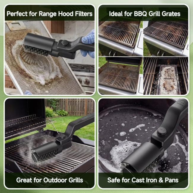 SwiftJet™ Electric Grill Brush Kit
