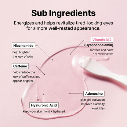 NatureSilk™ Peptide Pink Korean Hydrogel Eye Patches