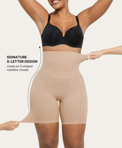 Shape Essentials™ High-Waisted Sculpting Shorts